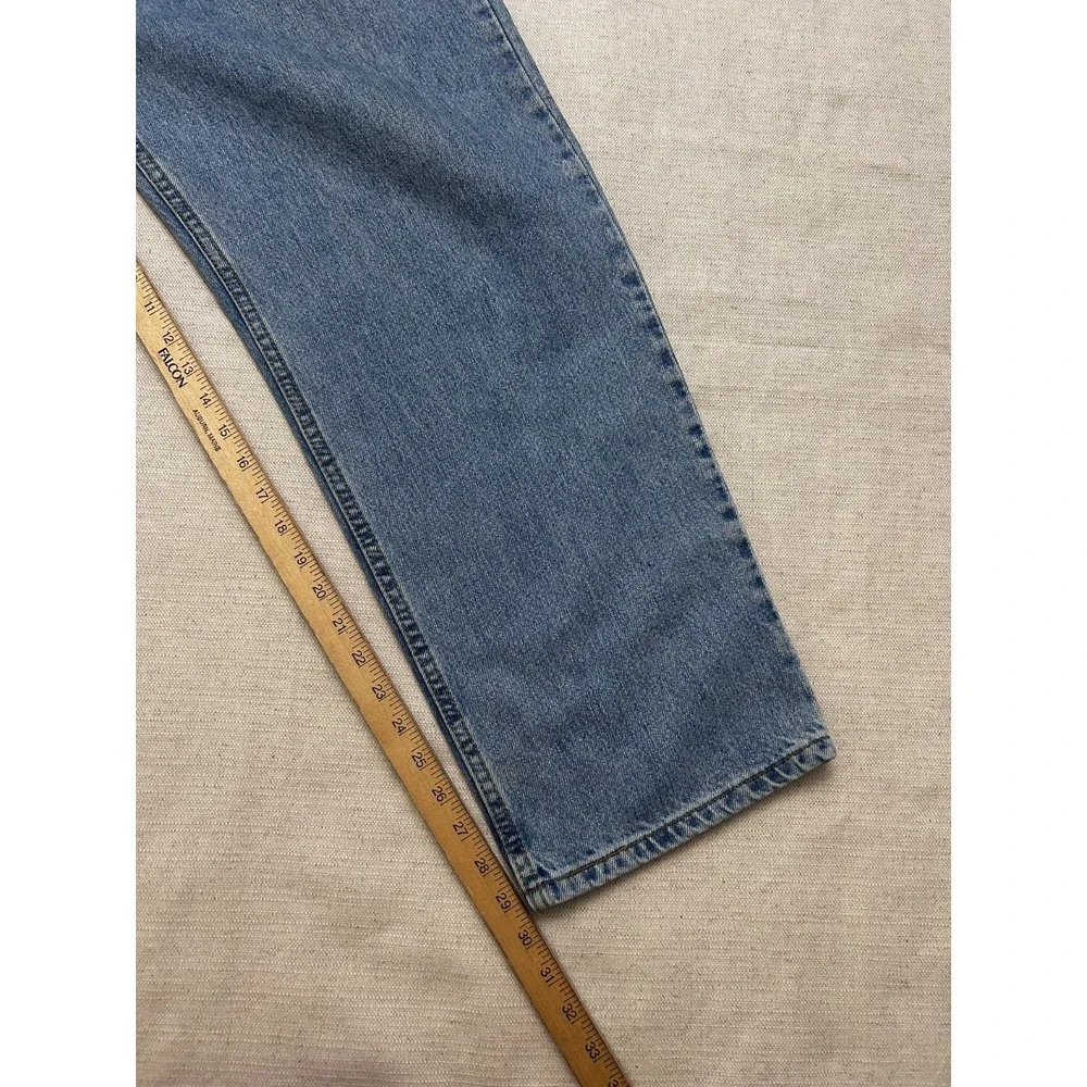 Levi's 550 Relaxed Fit Jeans Men's 38x30 Blue Straight Leg Denim Made in Mexico
